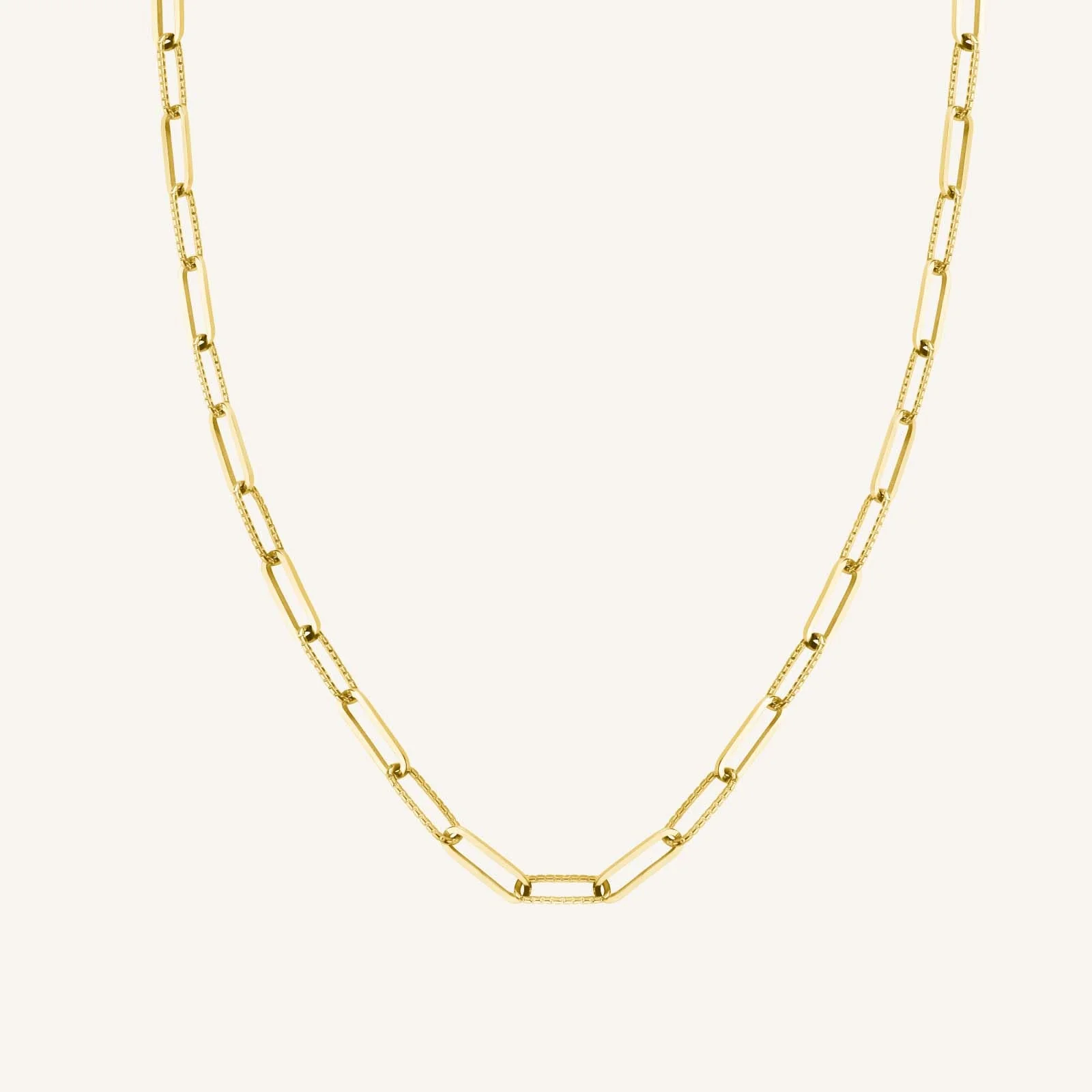 Hammered Chain Necklace