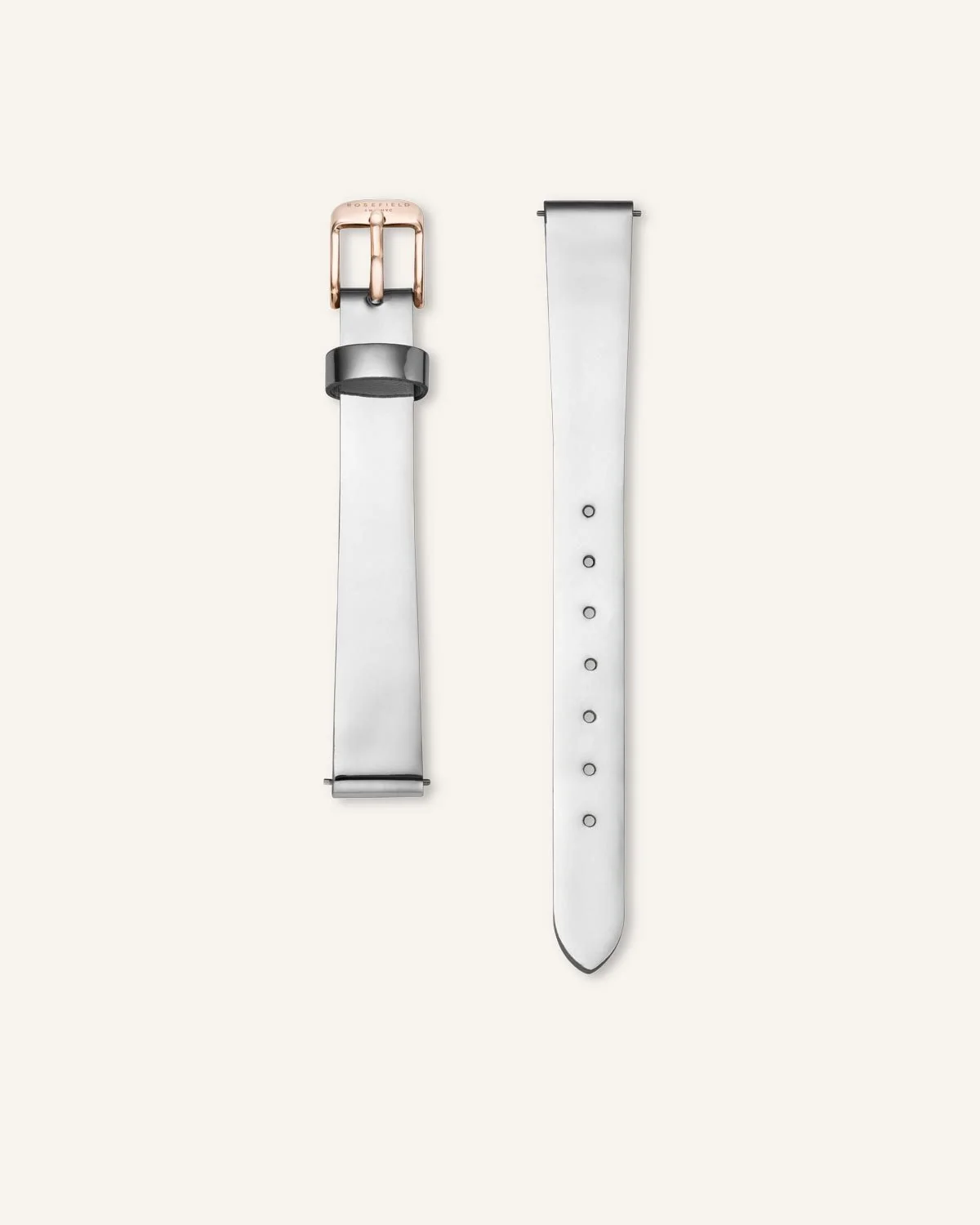 Metallic Rose gold Strap