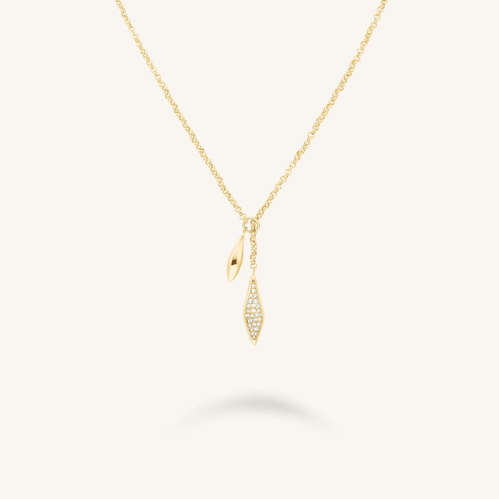Pave Lariat Necklace